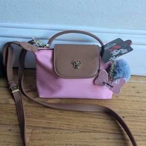Disney Mini Mouse Longchamp Pink Crossbody Bag